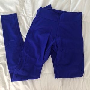 Gymshark Laser Cut Tights Electric Blue